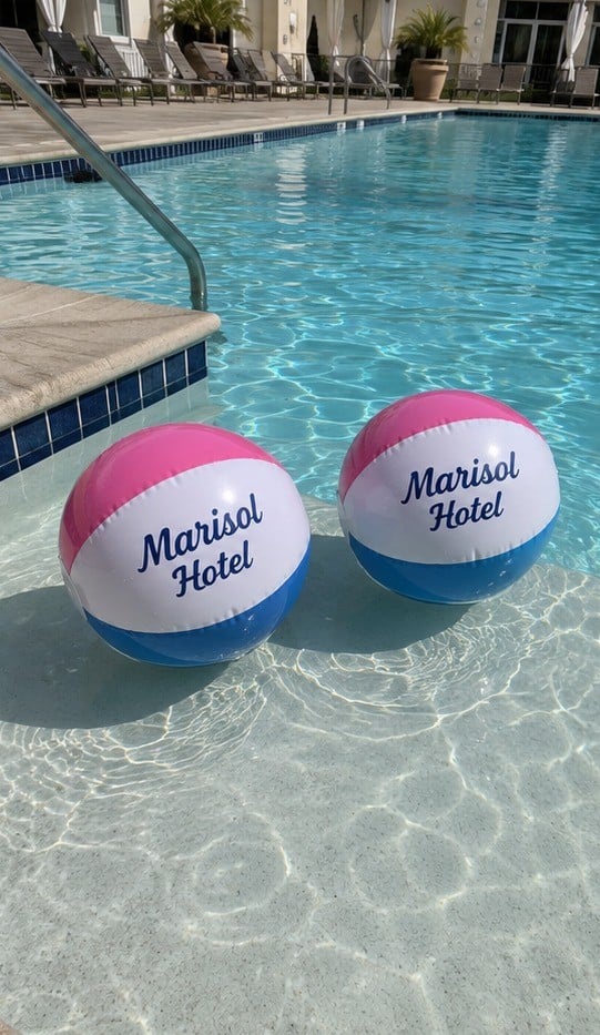 Customer photo of custom beach balls 2